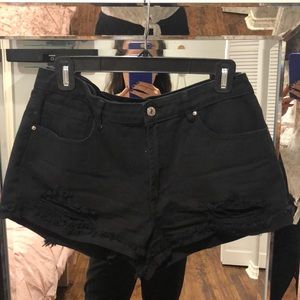 Forever 21 Black Shorts
